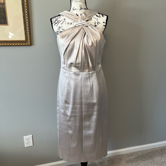 Karen Millen Champagne Dress 🥂 - Picture 2 of 8